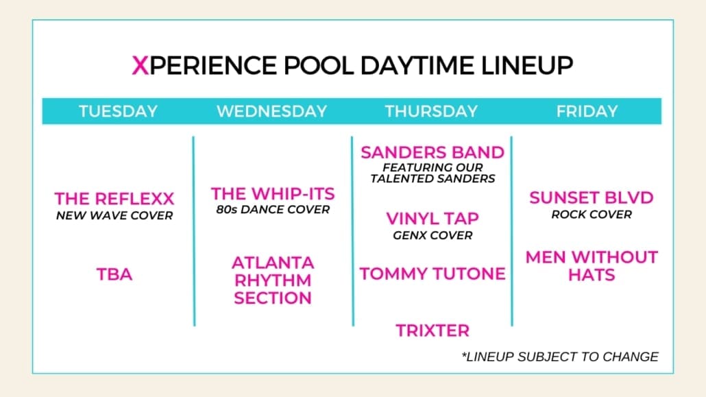 XPERIENCE LINEUP